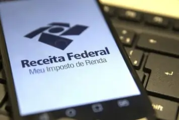aplicativo da Receita Federal aberto para realizar a declaração do Imposto de Renda