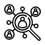 ícone destacando o suporte preventivo da Londrina Contabilidade no RH e gestão de pessoas